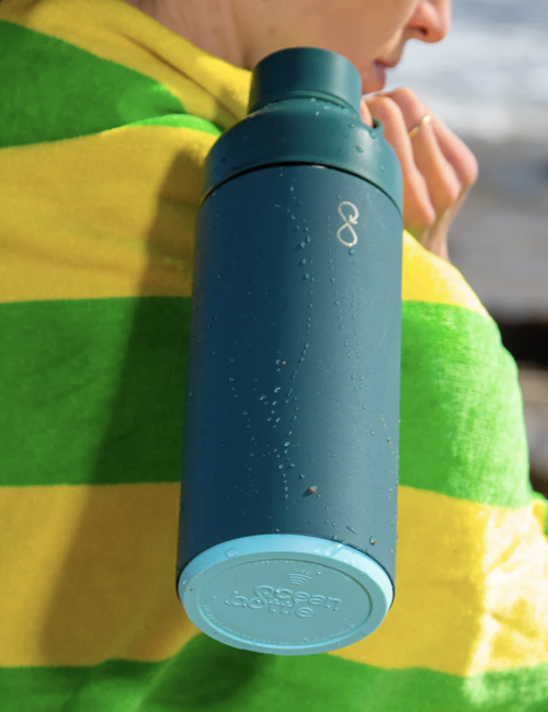 Ocean Bottle van Pims Sport bedrukt met logo