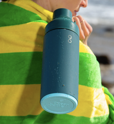Ocean Bottle van Pims Sport bedrukt met logo