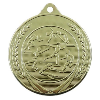 ME. 24 Atletiek Goud  50mm