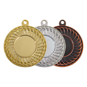 56/25 Goud/Zilver/Brons 50mm