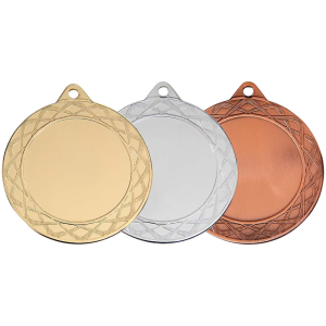 90/50 Goud/Zilver/Brons 70mm