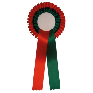 R2. rozet 2-rings diverse kleuren 105x300 